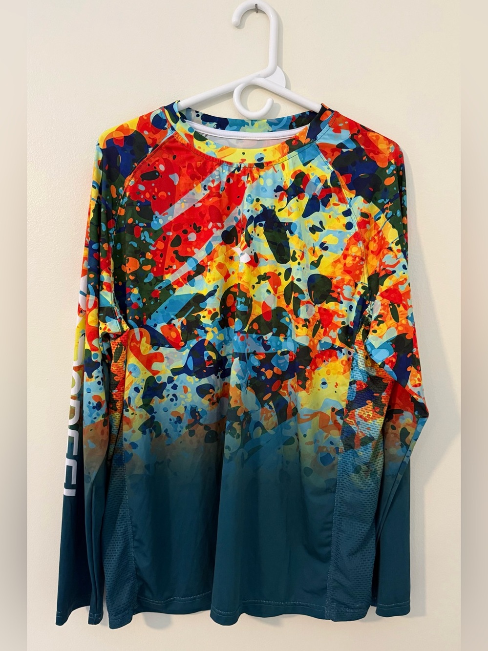 Rodeel Performance Long Sleeve UPF50+ Fishing Hiking Outdoor Sz Large